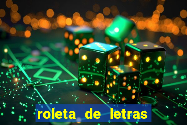 roleta de letras stop online